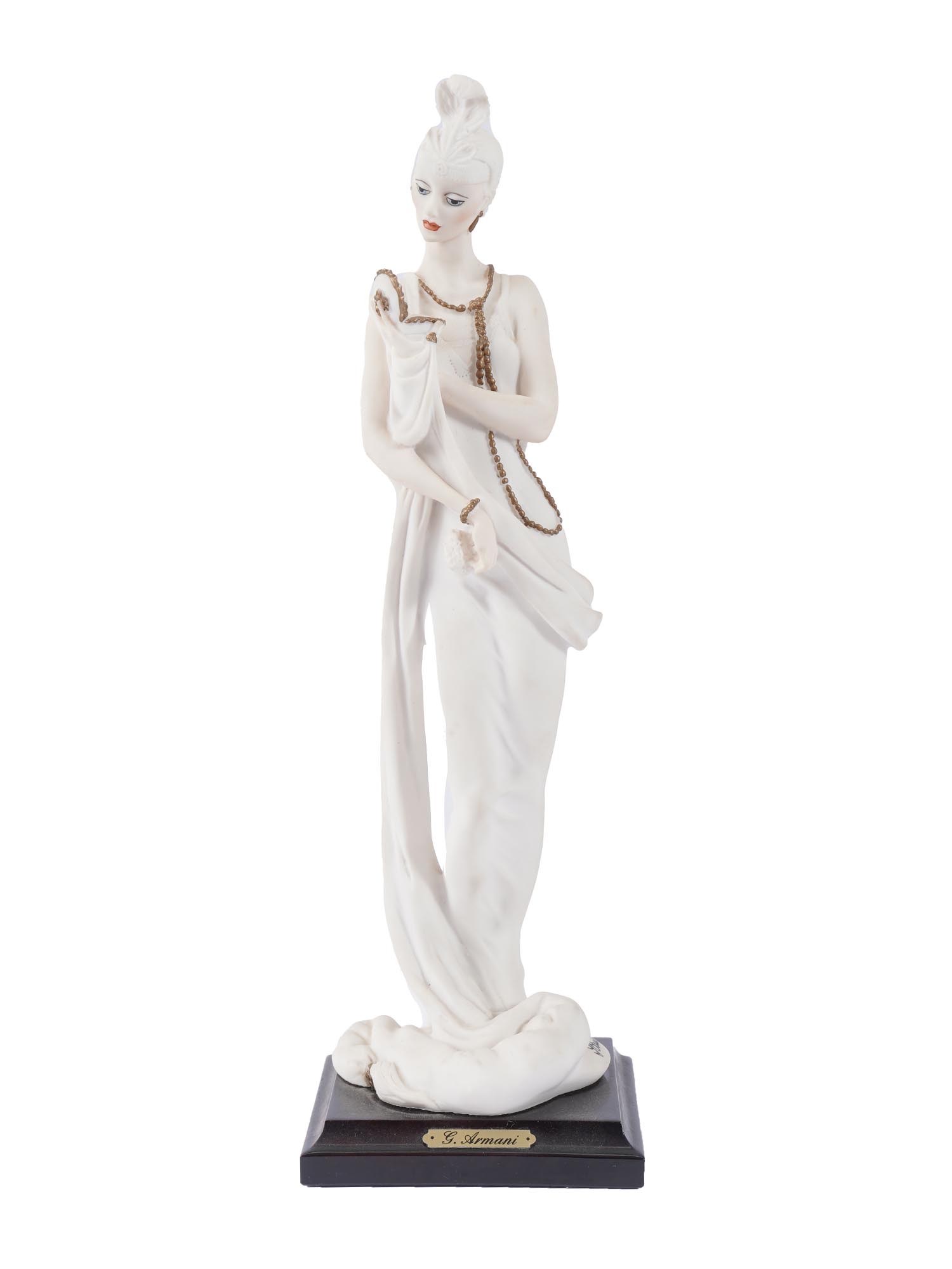 GIUSEPPE ARMANI CAPODIMONTE PORCELAIN STATUE 1987 PIC-1